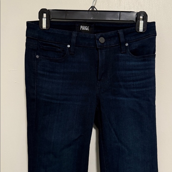 PAIGE Manhattan High-Rise Bootcut Denim Jeans, Sz 25 - Picture 10 of 11